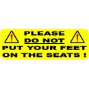 Do not put feet 015